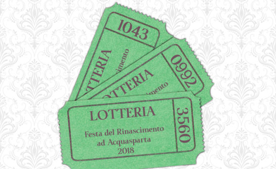 Biglietti estratti lotteria 2018